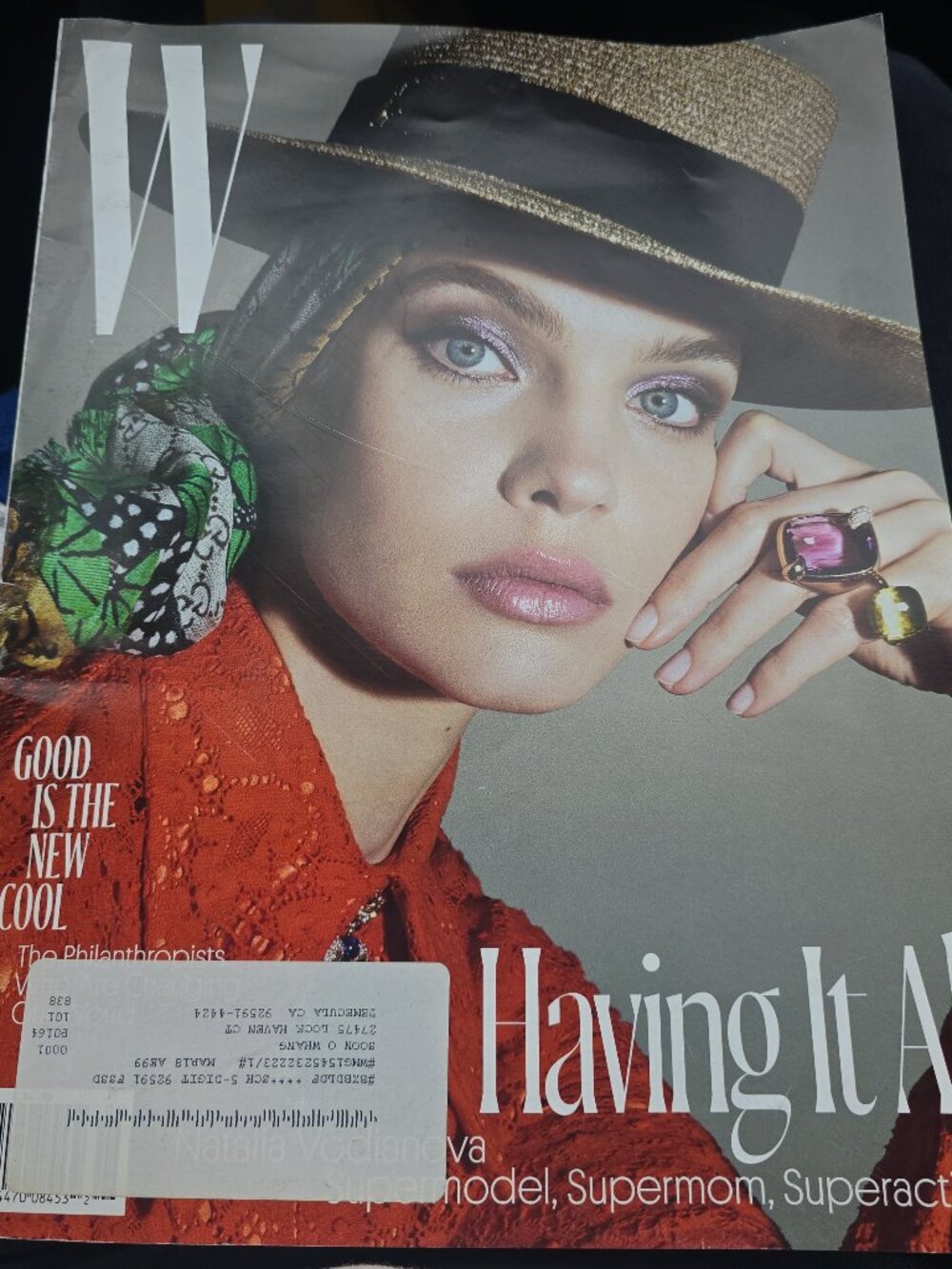 W Magazine June/July 2017 Natalia Vodianova Having It All Steven Meisel